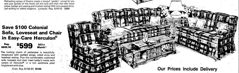 Checkered sofa and love seat.jpg